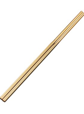 室内家用纯黄铜筷子实心供奉礼佛用具佛M堂桌面摆件方筷子无菌