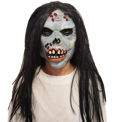 万圣节面具剧本杀头套鬼面具恐怖密室逃脱鬼屋男女鬼装Z扮舞会道