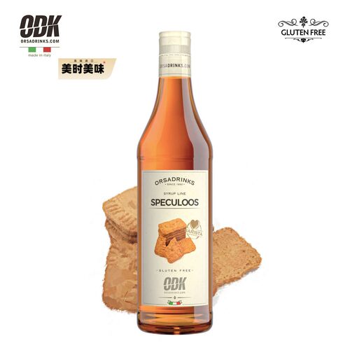 ODK和情饼干风味糖浆750ml/1kg 意大利进口圣诞新年主题甜蜜风