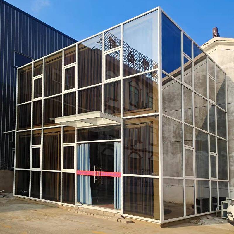 玻璃集装箱房阳光房集成房屋住人集装箱活动房移动房隔离临时房