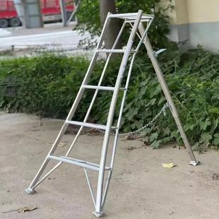 铝合金果园专用三角梯多功能户外果树采摘修剪三脚梯子家用人字梯