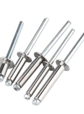 304不锈钢拉钉抽芯铆钉开口型沉圆头铆钉广告牌装潢钉抽心拉铆钉