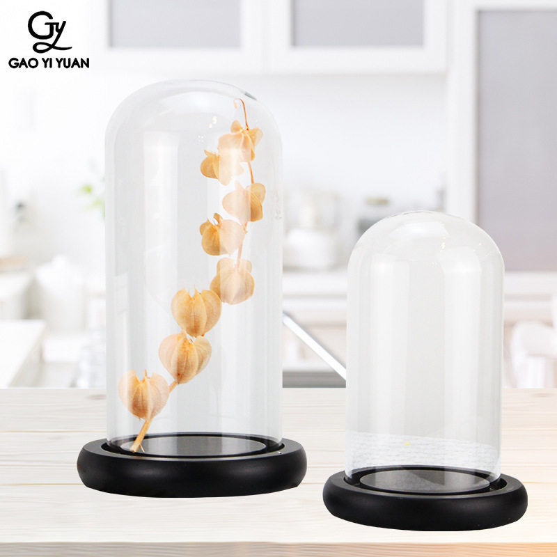 简约北欧风透明罩子式花瓶家居客厅玄关电视柜花艺装饰品花瓶摆件,电子元器件市场,电线扎带/束线带,淘宝优惠券,粉丝福利购,淘宝优惠卷