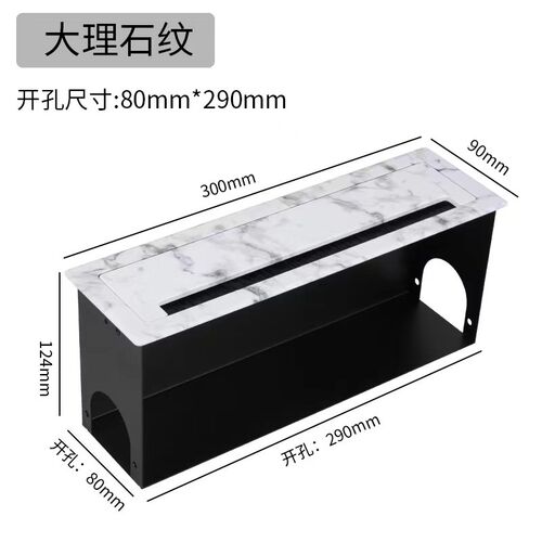 电脑桌线孔盖桌面穿线孔盖板办公桌电视柜书桌铝合金装饰盖穿线盒