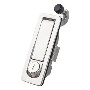 精选XAT31-SS镜面MS606配电箱锂电设备平面弹跳按钮锁MS719压缩门