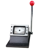 切刀 54圆角卡片裁切机 手动证卡冲卡机切纸机 重型PVC切卡机