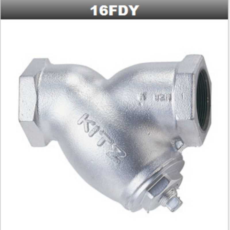 16FDY丝口过滤器_日本KITZ北泽Y型丝扣过滤器16FDY_KITZ过滤器