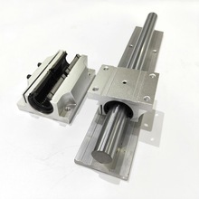 批发高碳钢TBRC带支撑光轴铝托 高硬度圆柱直线导轨规格齐全