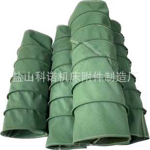 帆布通风管风机口软连接伸缩软管排风管耐高温防火钢丝帆布软接管