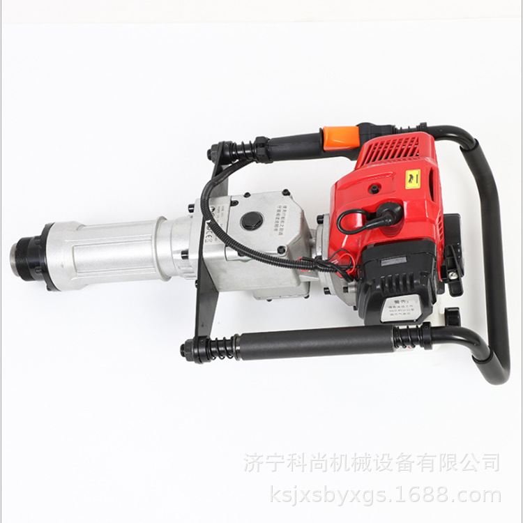 供应打桩机 防洪抢险救援护栏木桩打桩机 汽油植桩机