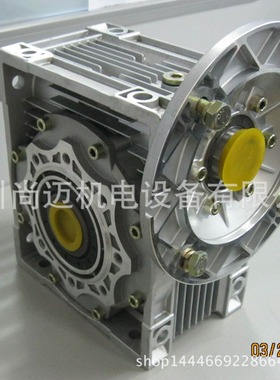 广州减速机供应商铸铁外壳涡轮蜗杆减速机NMRV130 减速比1/20