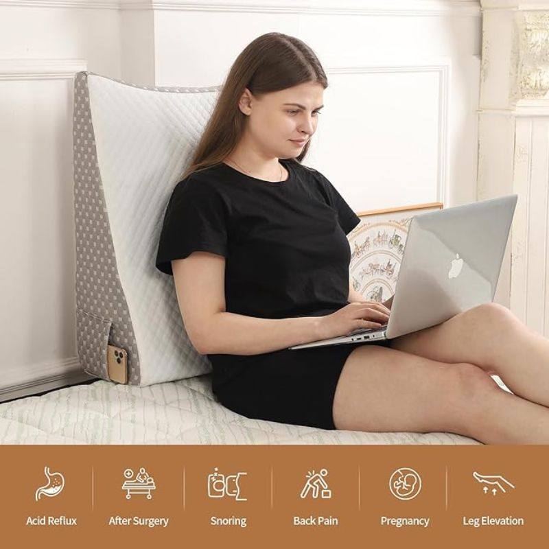 可拆洗符合人体工学缓解压力腿枕A11带可拆卸盖记忆泡沫三角床枕,模玩/动漫/周边/娃圈三坑/桌游,文化/体育周边,淘宝优惠券,粉丝福利购,淘宝优惠卷