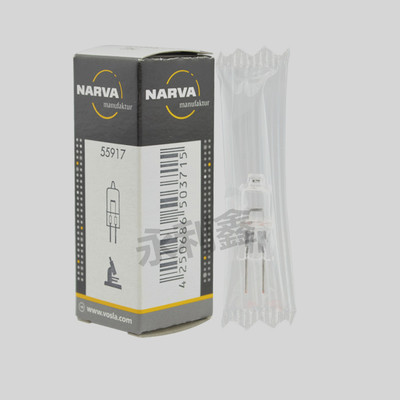 NARVA 利华 55917 HLL 12V20W  57901 12V50W 色度分仪析仪器米泡