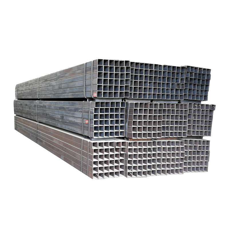 唐山现货方管Q235B黑料矩形管方管 热轧方通大口径厚壁黑方钢管