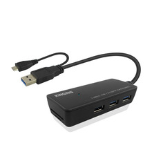 多功能OTG读卡器3口USBHUB3.0集线器多合一SD/Micro SD卡读取批发