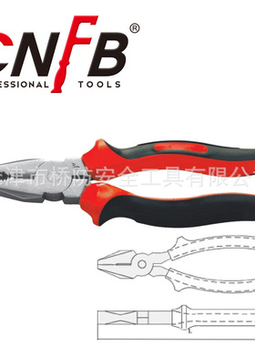桥防/CNFB 无磁 耐腐蚀 不锈钢克丝钳T88301