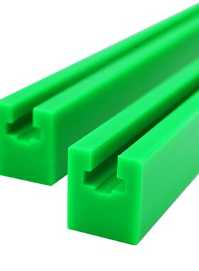 精选凹型导轨槽定做08B10A尼龙塑料K型超高分子聚乙烯链条导轨耐