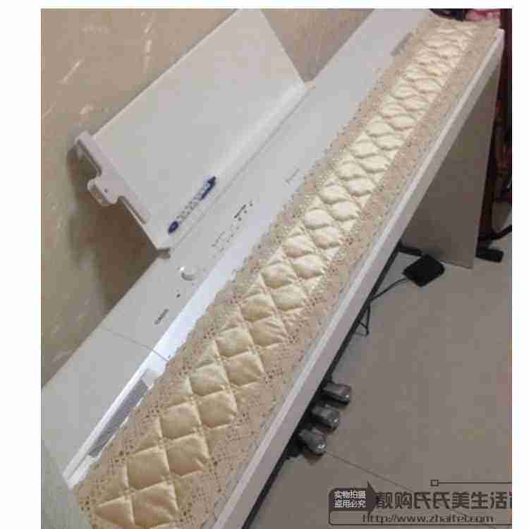 钢琴键盘布键盘尼键盘披电钢琴键盘盖布盖巾琴键罩通用加厚
