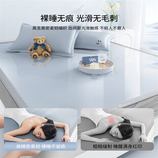 精选TeenieWeenie2025新款夏季凉感冰丝床笠单件全包床罩床垫保护