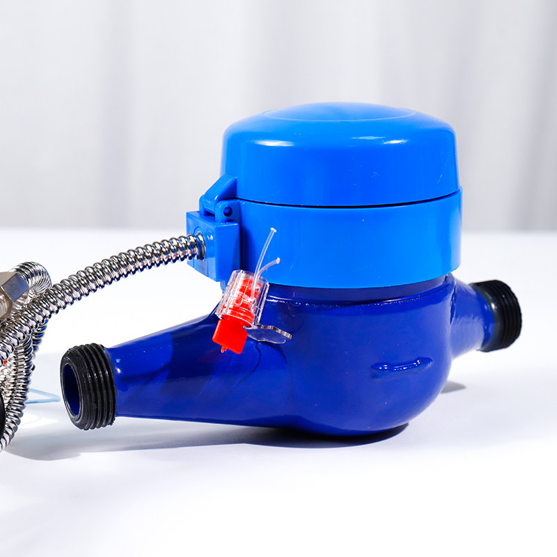 精选485通信24V供电智能电子远传水表液晶数显 PLC用流量计modbus