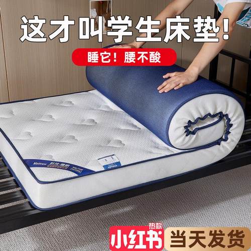 乳胶床垫75cm85宽95公分学生90x190cm长1.1x1.9单人60/70x170/180