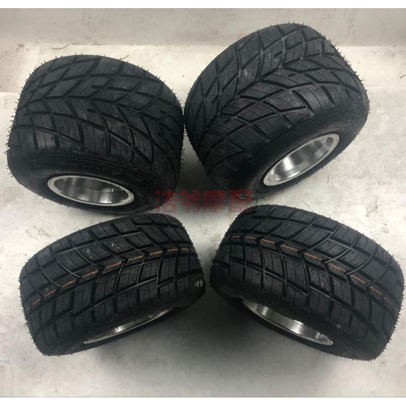 DIY卡丁车场地比赛汽车配件10X4.50-5 11X 7.1-5英寸雨胎真空轮胎