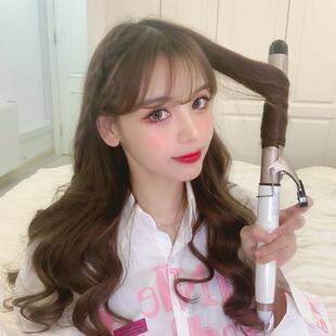 电卷发棒女大卷陶瓷不伤发32MM大波浪浏海理髲店专用