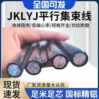 国标2 3 4芯平行架空集束绝缘导线10/16/25/35/50/70/95/120平方
