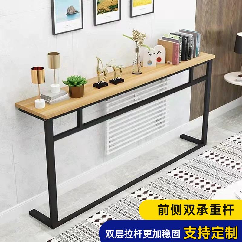 简约暖气片置物架长条隔板超窄架子缝隙柜沙发后暖气片创意靠墙桌