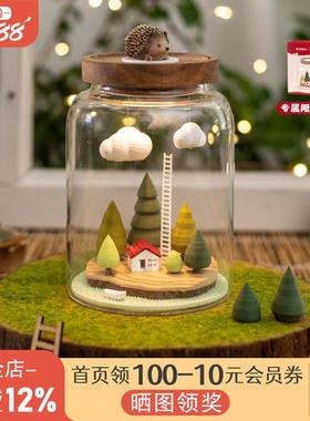 阿楹 高档工位解压情绪治愈摆件小云朵教师男女生日礼物艺术夜灯