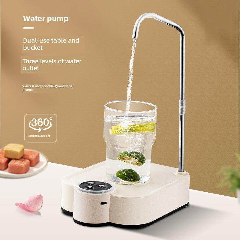桶桌两用抽水器桌面5升水桶12l农夫山泉纯净水桶矿泉水自动上水器