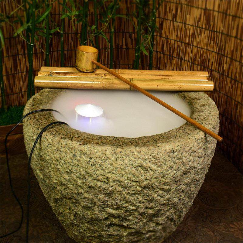 竹排水勺 园林石槽鱼缸竹子流水摆件 庭院鱼池竹子装饰流水器配件,家居饰品,流水摆件,淘宝优惠券,粉丝福利购,淘宝优惠卷