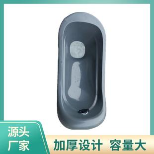 简易蹲便器蹲式 蹲厕便池厕所便盆带挡板农村厕所改造塑料蹲便器