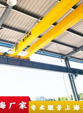 上海5吨双梁行吊厂房10T电动航车车间t悬挂天车5T欧式单梁行车
