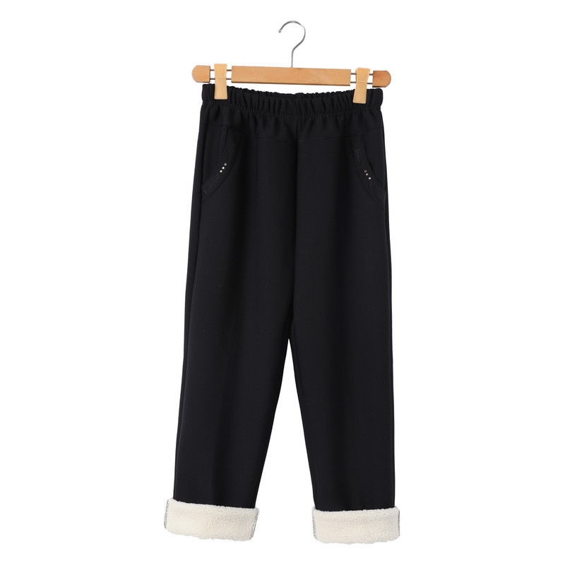 中老年人女妈妈装秋冬宽松裤子外穿奶奶装冬装加绒加厚松紧腰裤子,女装/女士精品,中老年女装,淘宝优惠券,粉丝福利购,淘宝优惠卷