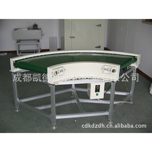 供应西南地区电子电器组装皮带输送线 皮带输送机 转弯输送线