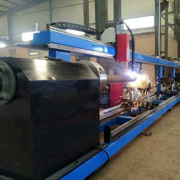 厂家直供方管相贯线切割机 矩形三轴相贯线等离子切管机