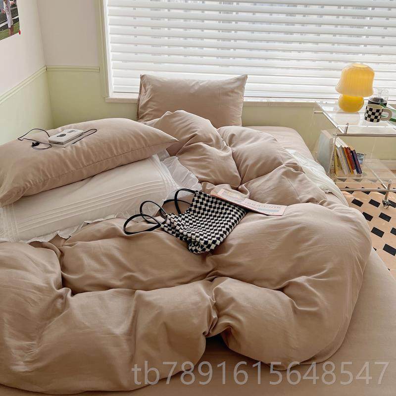 正品日式a类全棉双层三四件套棉纱被套纱纯棉布上裸睡床用品单双,床上用品,床品套件/四件套/多件套,淘宝优惠券,粉丝福利购,淘宝优惠卷