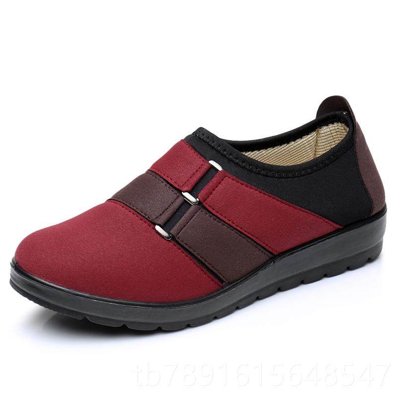 正品老北京鞋女鞋春秋款中老年平底单鞋软底防滑妈妈女鞋休布闲运,女鞋,深口单鞋,淘宝优惠券,粉丝福利购,淘宝优惠卷