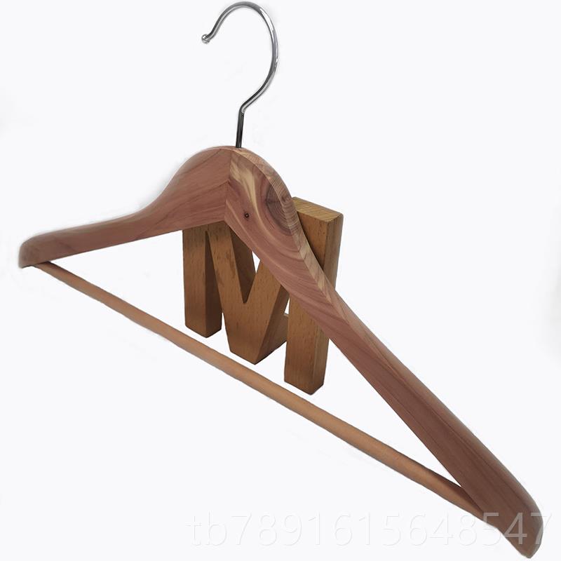 正品Mao装s实木衣衣架成人防滑雪松实木防虫驱虫衣挂衣架西衣晾撑