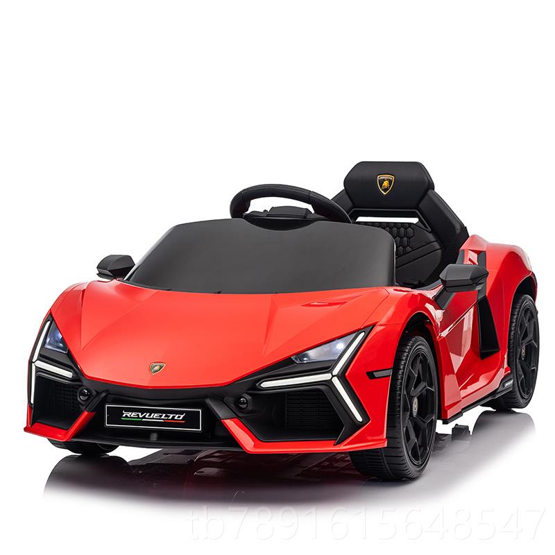 正品博基尼evuelt玩o婴儿童电动车四轮遥控汽车童车宝宝具车可R坐