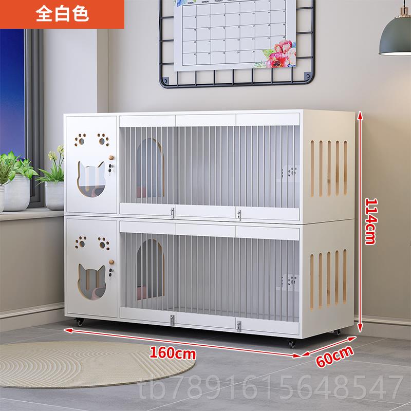 正品猫猫别墅超大空间华笼子宠物店舍猫屋家豪用室猫内猫窝猫柜