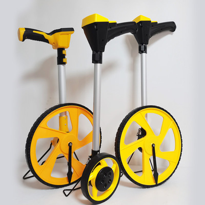 精明鼠DIGI-318测距轮机械滚尺户外电子手推滚轮式自动距离测量仪