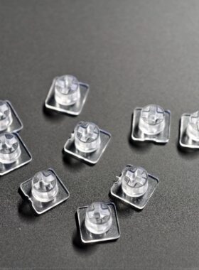 机械键盘键帽轴键帽十字轴DIY键帽轴体配件透明PC材料钢模生产