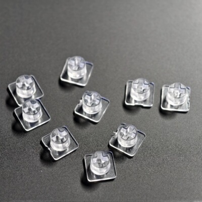 键帽轴键帽十字轴DIY键帽轴体配件宝可梦键帽透明PC材料钢模生产
