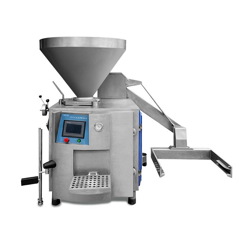 全自动肉糜肠灌肠机不锈钢午餐肉定量扭结灌装机牛肉肠灌制设备