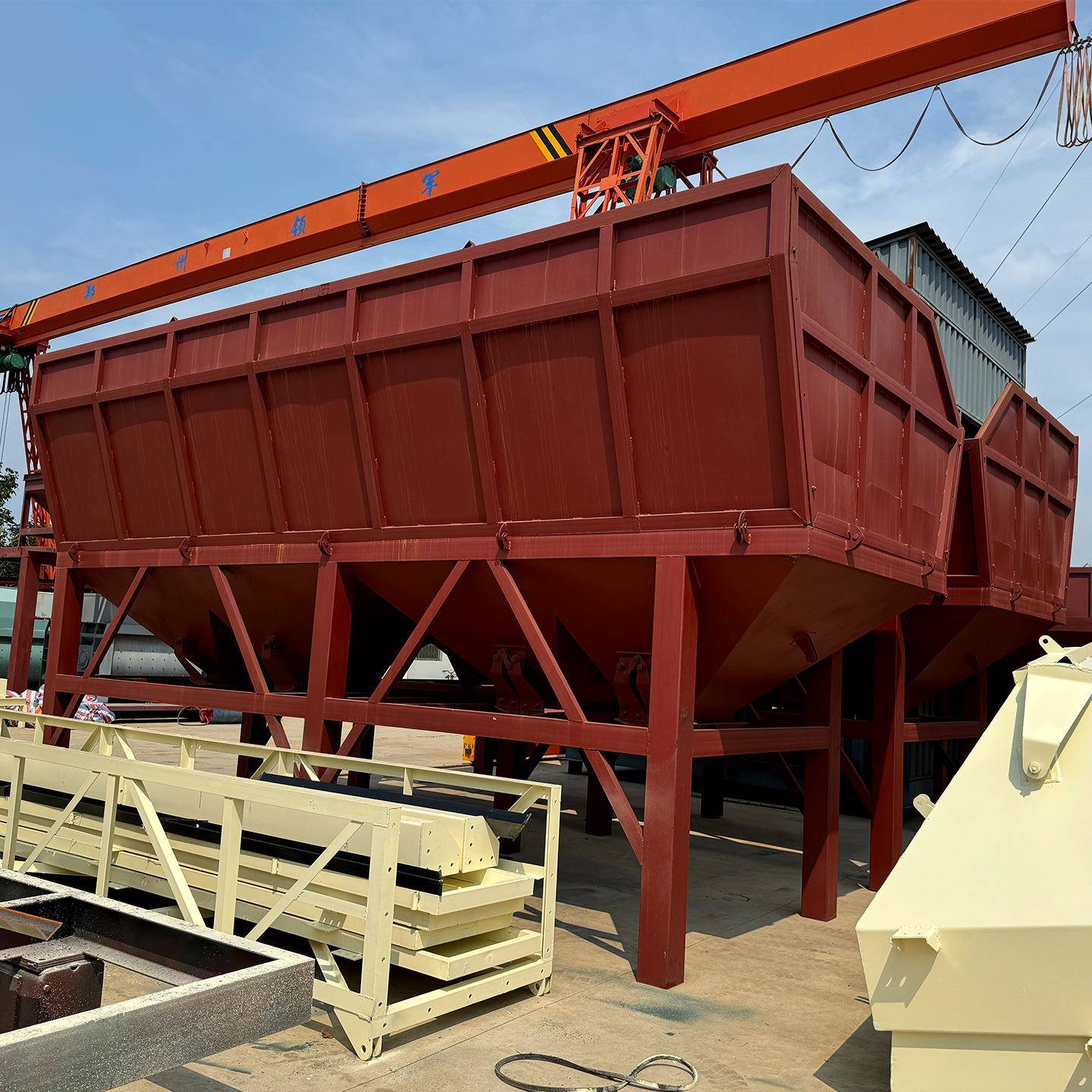 两仓三仓搅拌站配料机混凝土全自动上料砂石粉计量料仓PLD600工地