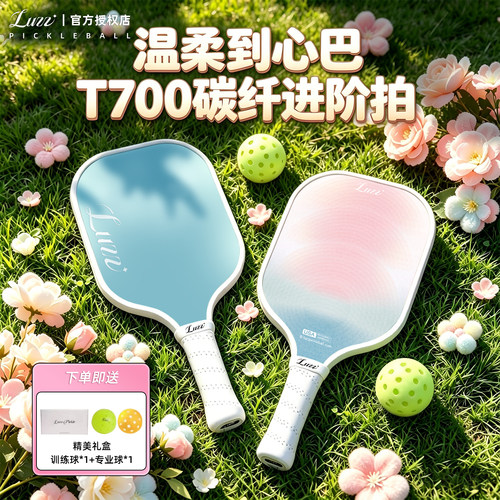 Luzz路兹碳纤维T700匹克球板拍