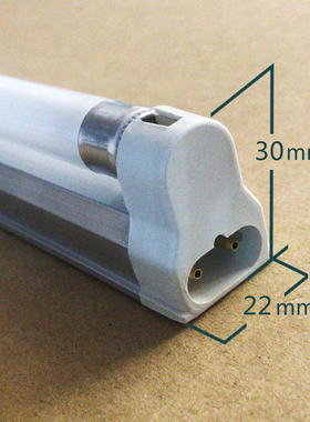 镜前灯t4灯管支架全套家用长条老式日B光灯架t5荧光灯支架8W12W28