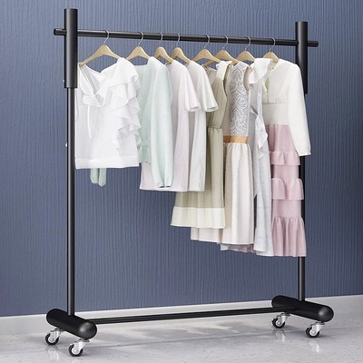 服装店展示架加厚落地式挂t衣架男女装实体店移动龙门架衣服晾晒